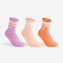 Sportsocken High 3er Pack - violett/rosa