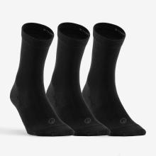 Tennissocken RS 160 High 3er-Pack schwarz
