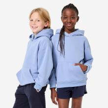Hoodie Kinder Oversize - hellblau