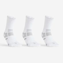 Tennissocken RS 560 High 3er-Pack weiss/grau