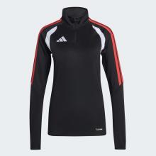 Damen Trainingsjacke - Tiro 26 schwarz/rot
