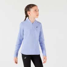 Mädchen Tennis Langarmshirt Thermic 1/2 Zip - violett
