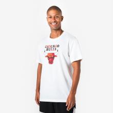 Damen/Herren Basketball T-Shirt NBA Chicago - TS 900 weiß