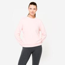 Sweatshirt Damen Rundhals - hellrosa