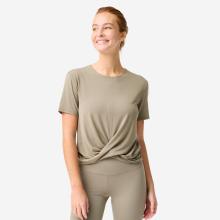T-Shirt Damen - Twist braun