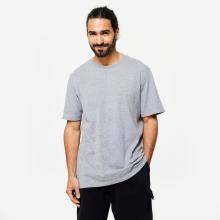 T-Shirt Herren Rundhals - hellgrau