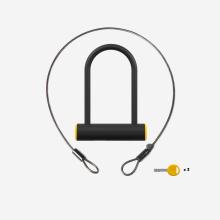 Fahrradschloss Bügelschloss D 900M ART2 + Kabel