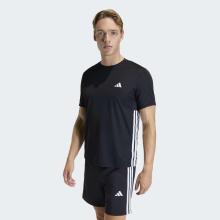 T-Shirt Herren - Workout Essentials Base schwarz