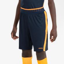 Kinder Fußball Shorts - CLR marineblau/orange
