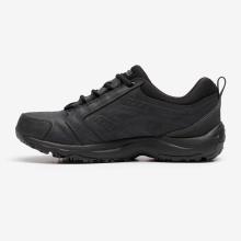 Freizeitschuhe Walking Nakuru wasserdicht Leder Herren schwarz