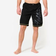 MMA-ShortsHerren strapazierfähig - schwarz/gelb