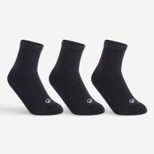 Kinder Tennissocken High 3er Pack - RS100 schwarz