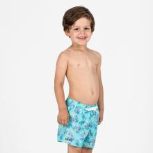 Boardshorts Jungen 100 Palm türkis