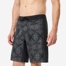 Boardshorts Herren lang 500 Arch Scarabia 19'' grau