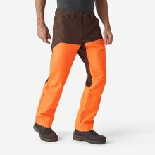 Jagdhose Regenhose Renfort 500 orange/braun