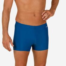 Badehose Boxer Herren - 100 Basic blau