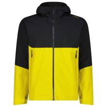 CMP - Jacket Fix Hood 2 Layer - Regenjacke Gr 58 gelb/schwarz