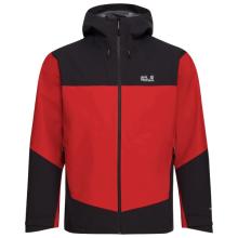 Jack Wolfskin - Rockpaw 3L Jacket - Regenjacke Gr XL rot/schwarz