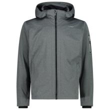 CMP - Jacket Zip Hood Light Melange - Softshelljacke Gr 48 grau