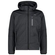 CMP - Jacket Zip Hood 3A01787 - Softshelljacke Gr 46 grau/schwarz