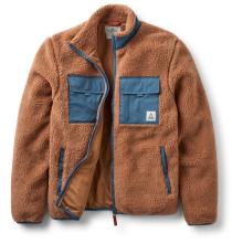 Passenger - Valiant Deep Pile Fleece - Freizeitjacke Gr S braun