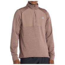 New Balance - Athletics Heat Grid 1/2 Zip - Sweat- & Trainingsjacke Gr S braun