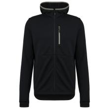 Stoic - MerinoGrid285 NorrdalSt. Zip Hoody - Fleecejacke Gr S schwarz