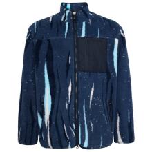 KnowledgeCotton Apparel - Loose Fit Northern Lights Fleece - Fleecejacke Gr XS blau