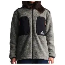 Orage - Grizzly Pile Jacket - Fleecejacke Gr S schwarz/grau