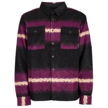 Iriedaily - Finnian L/S Shirt - Fleecejacke Gr XL schwarz/lila