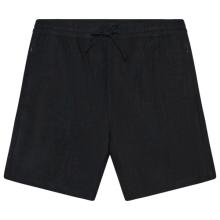 KnowledgeCotton Apparel - Fig Linen-Mix Shorts - Shorts Gr M schwarz