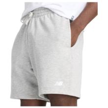 New Balance - Sport Essentials French Terry Short 7'' - Shorts Gr S grau/weiß