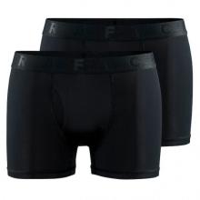 Craft - Core Dry Boxer 3-Inch 2-Pack - Kunstfaserunterwäsche Gr M schwarz