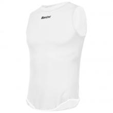 Santini - Lieve Sleveless Baselayer - Kunstfaserunterwäsche Gr XL/XXL weiß