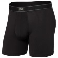 Saxx - Daytripper Boxer Brief Fly - Kunstfaserunterwäsche Gr M schwarz