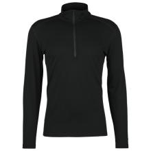 Icebreaker - 200 Oasis L/S Half Zip - Merinounterwäsche Gr S schwarz