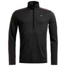 Ortovox - 185 Rock'N'Wool Zip Neck - Merinounterwäsche Gr S schwarz