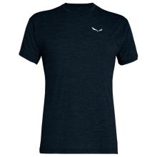 Salewa - Puez Melange Dry S/S Tee - T-Shirt Gr 48 blau/schwarz