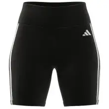 adidas - Women's TE 3 Stripes Short Tight - Lauftights Gr XXS schwarz