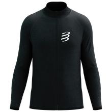 Compressport - Seamless Zip Sweatshirt - Laufjacke Gr XS schwarz