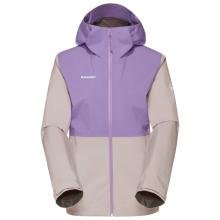 Mammut - Women's Linard Light Hardshell Hooded Jacket - Regenjacke Gr L lila/grau