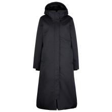 Selfhood - Women's Long Hooded Parka - Mantel Gr XS schwarz