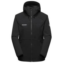 Mammut - Women's Ultimate Comfort Softshell Hooded Jacket - Softshelljacke Gr S schwarz
