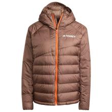 adidas Terrex - Women's Terrex Xperior CW+ Down Hooded - Daunenjacke Gr L braun