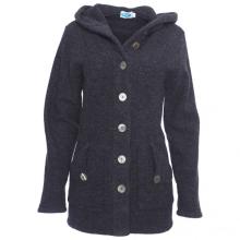 Reiff - Women's Wollfleecekapuzenjackee Mona - Merinojacke Gr S grau