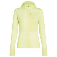 Icebreaker - Women's 200 RealFleece Descender L/S Zip Hoodie - Merinohoodie Gr XS gelb