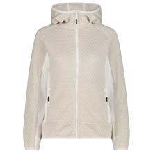 CMP - Women's Jacket Fix Hood Jacquard Knitted - Fleecejacke Gr 42 beige