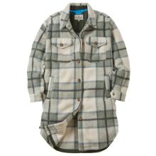 Passenger - Women's Cloudy Recycled Sherpa Fleece Shirt - Fleecejacke Gr XS grau