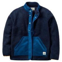 Passenger - Women's Clover Recycled Cotton-Lined Sherpa Fleece - Fleecejacke Gr L blau