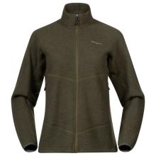 Bergans - Women's Rabot Merino Fleece Midlayer Jacket - Merinojacke Gr L oliv/braun